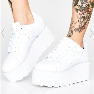 SOLD YRU Angelica Lala Platform Sneakers-